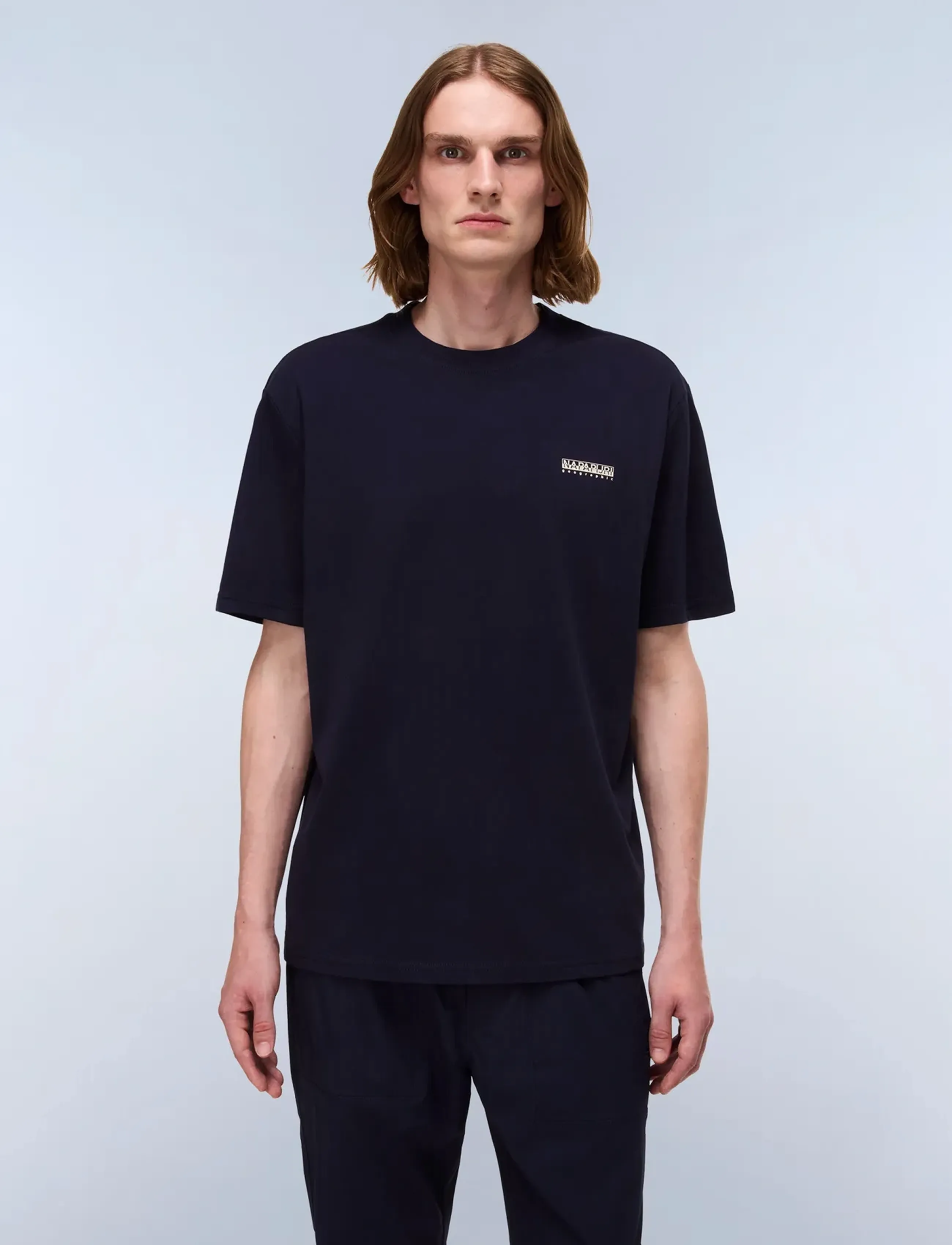 Napapijri S-SMALL BOX SS - Kleding - BLU MARINE / navy