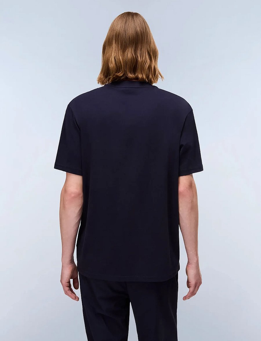 Napapijri - S-SMALL BOX SS - kurzärmelige t-shirts - blu marine - 4