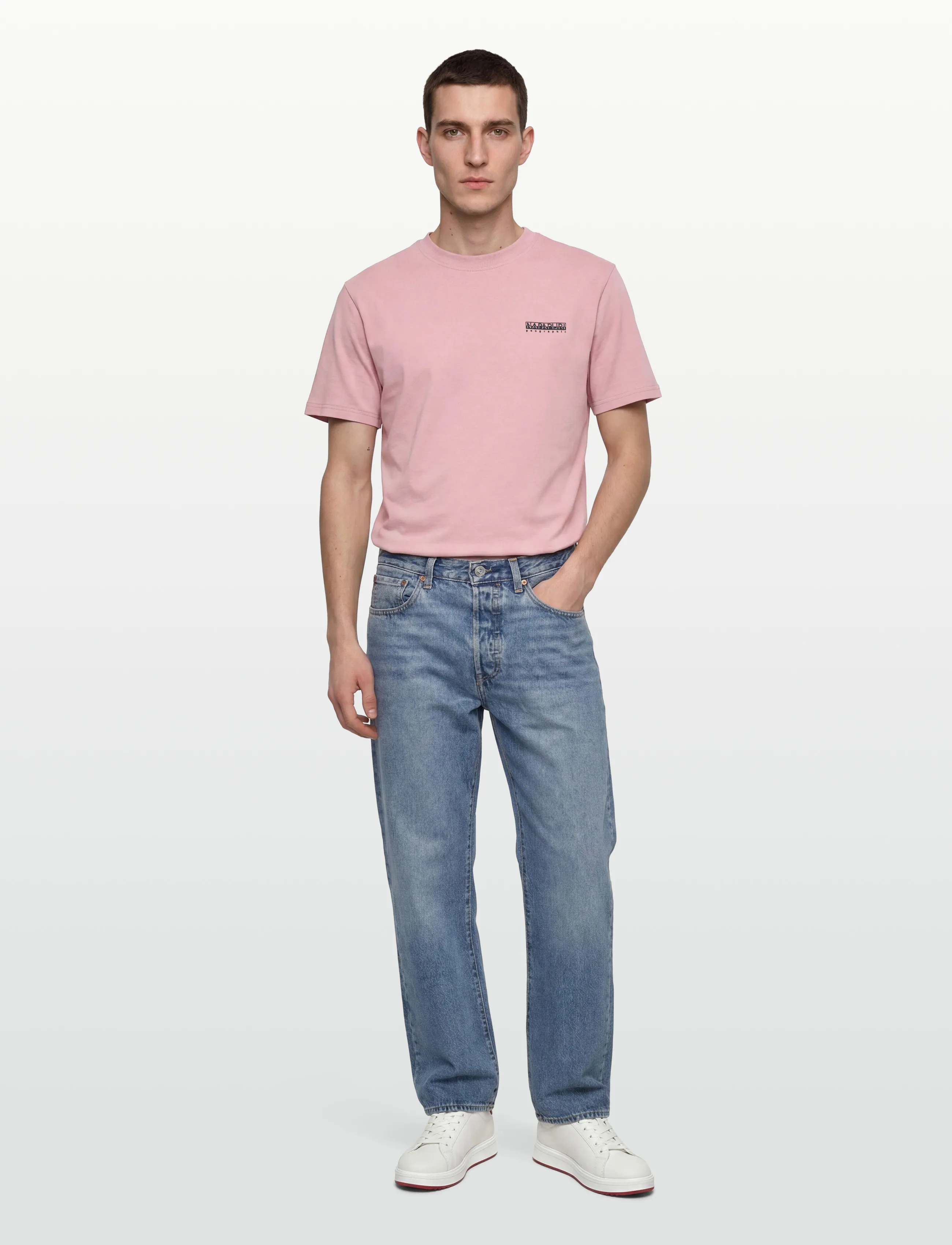 Napapijri S-SMALL BOX SS BLACK BEAUTY - Napapijri - ZEPHYR P1T / pink/rose