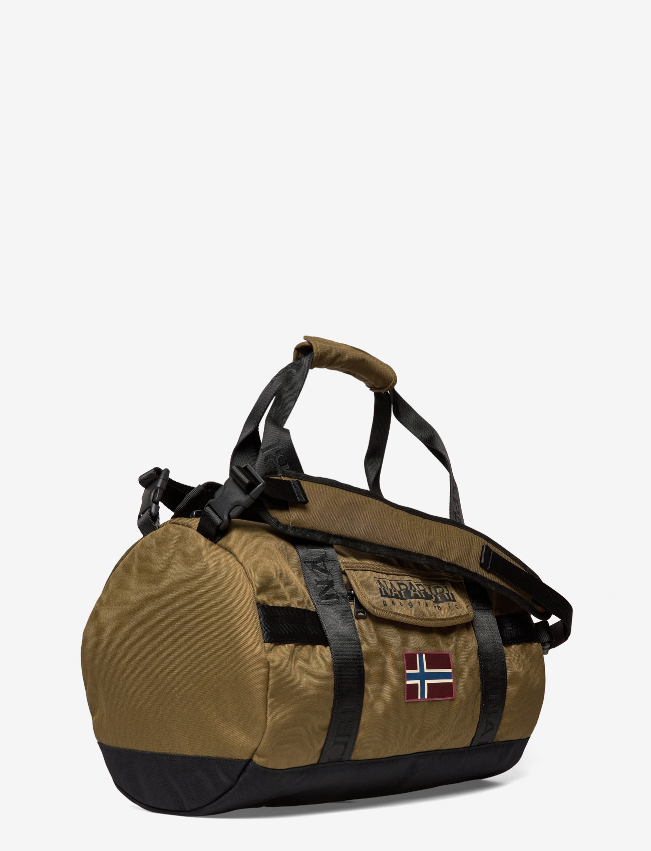 Napapijri - BERING TRAVEL SMALL 1 DARK OLIVE G3A - duffelväskor - dark olive g3a - 2