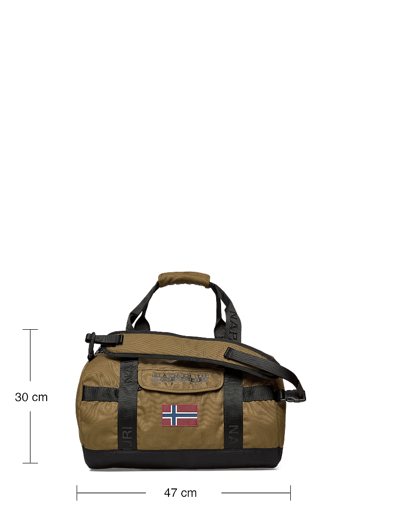 Napapijri - BERING TRAVEL SMALL 1 DARK OLIVE G3A - duffel-taschen - dark olive g3a - 4