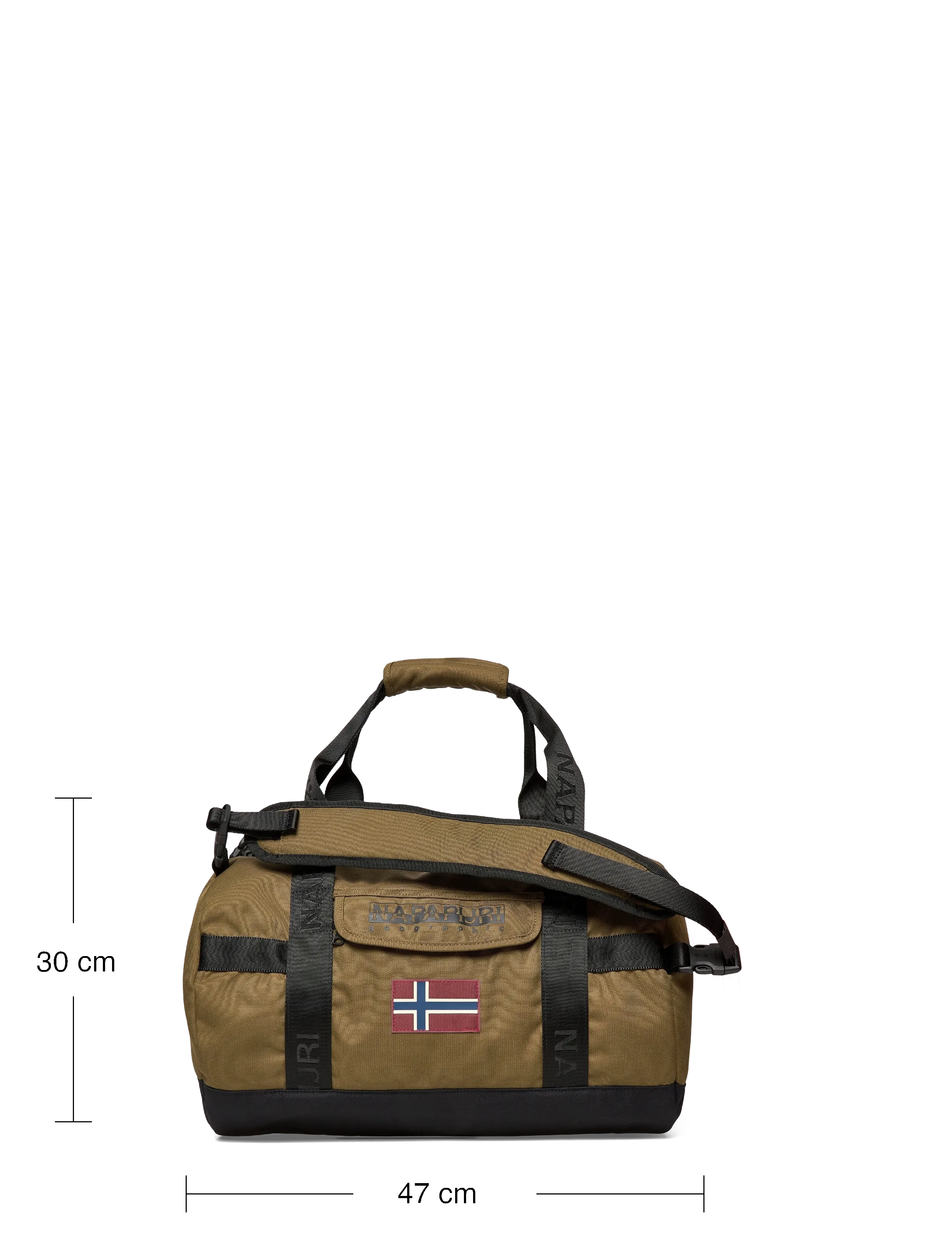 Napapijri - BERING TRAVEL SMALL 1 DARK OLIVE G3A - putkikassit - dark olive g3a - 4