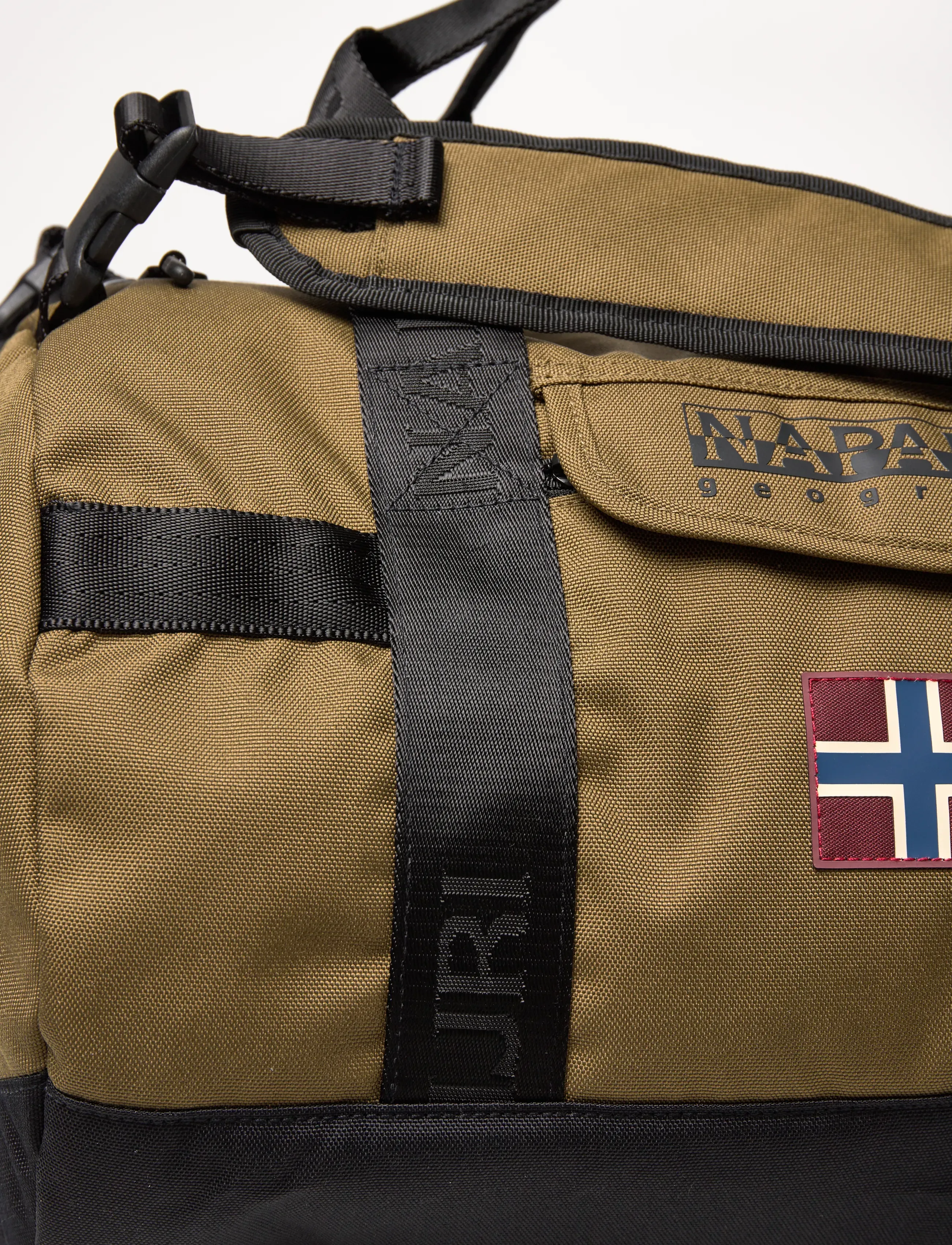 Napapijri - BERING TRAVEL SMALL 1 DARK OLIVE G3A - putkikassit - dark olive g3a - 5