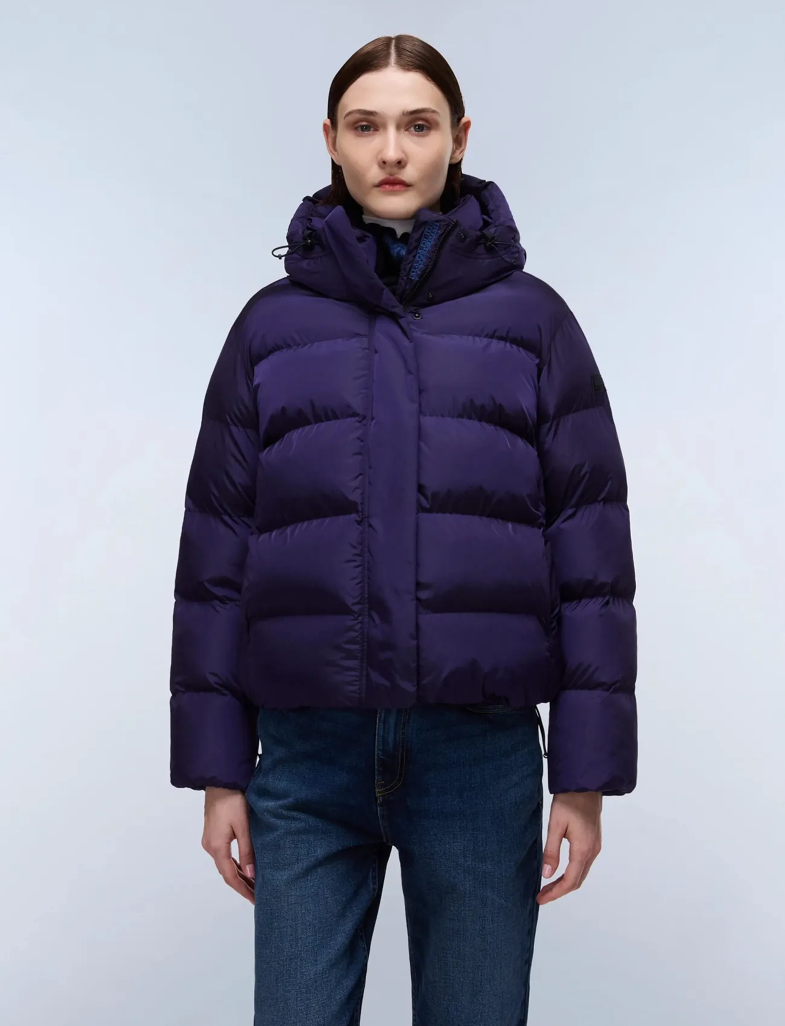 Napapijri A-GLANE W 1 - Kåper - BLU MARINE / purple