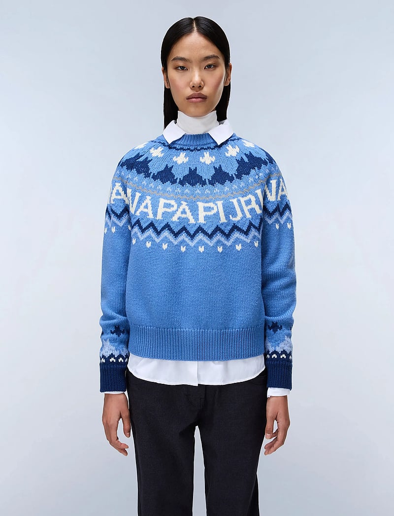 Napapijri - D-FIAMES C W - stickade tröjor - riviera b3e - 4