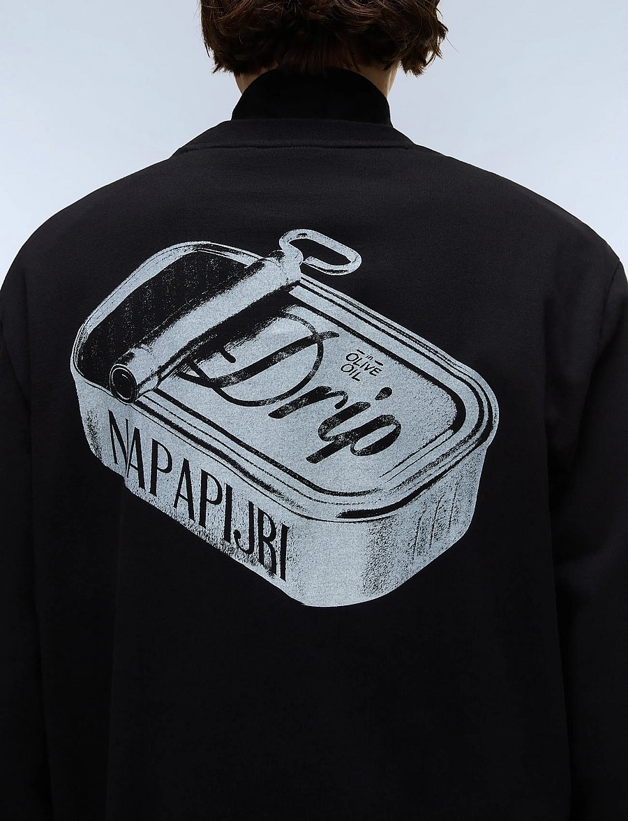 Napapijri - S-FIEMME LS - långärmade t-shirts - black beauty - 5