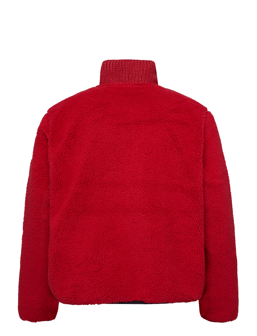 Napapijri - T-ARCHIVE FLEECE HZ - teddy sweaters - haute red r1f - 1