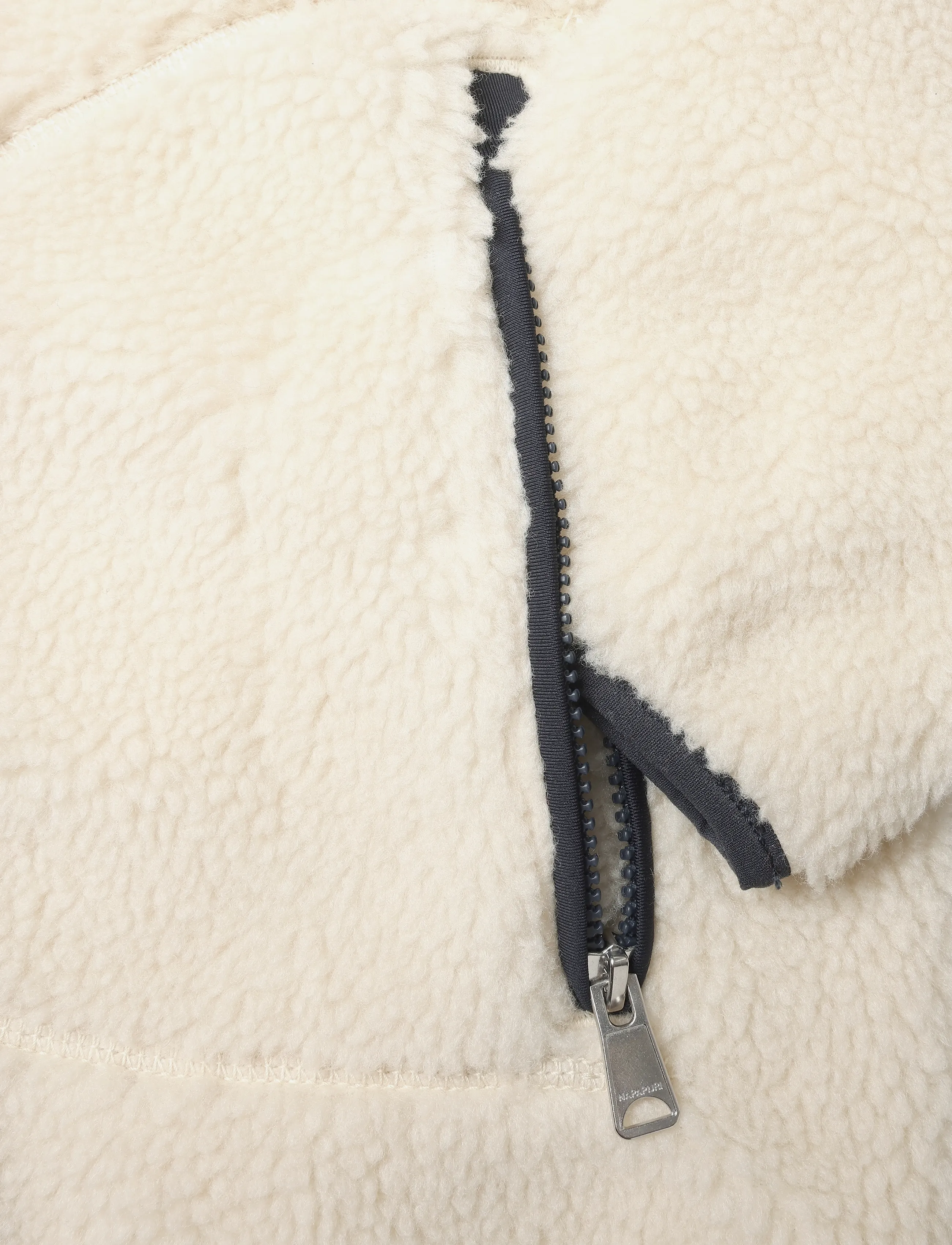 Napapijri - T-ARCHIVE FLEECE HZ - putty n5e - 3