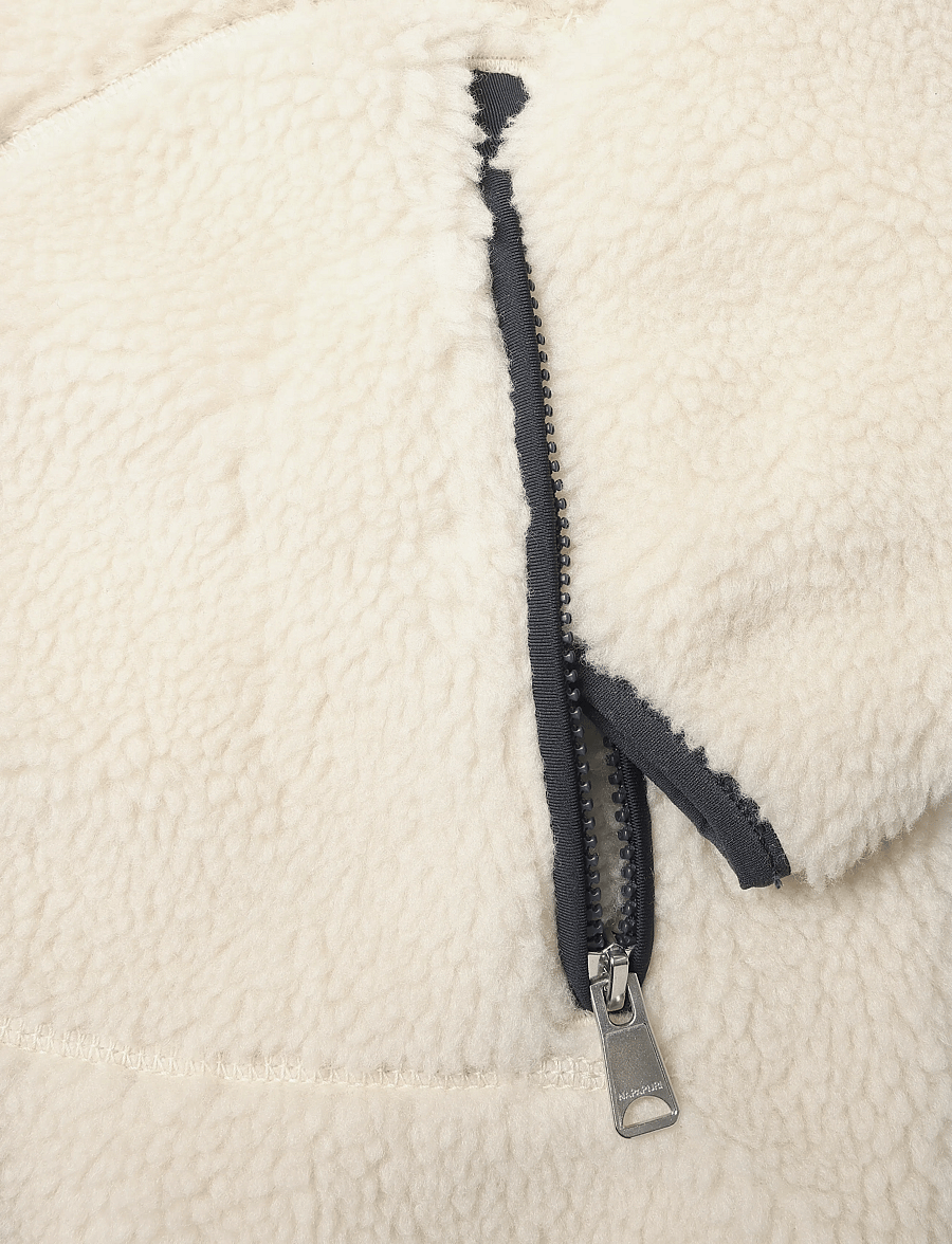 Napapijri - T-ARCHIVE FLEECE HZ - teddy-pullover - putty n5e - 3
