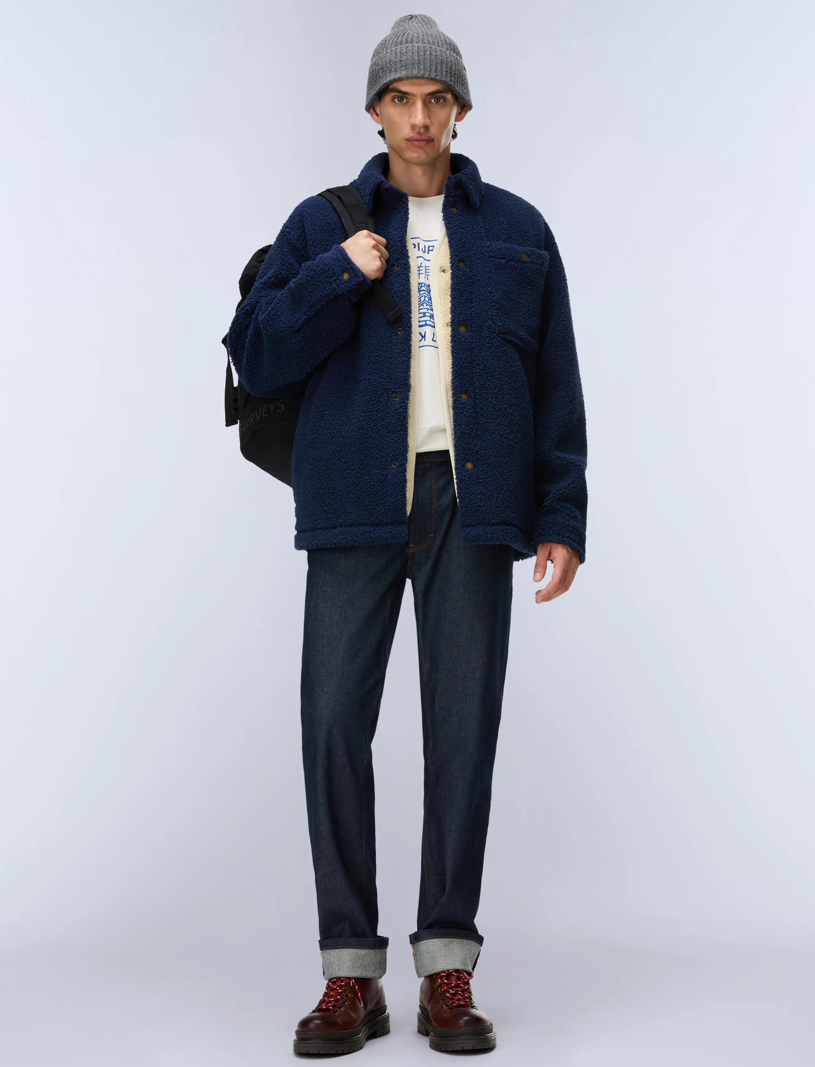 Napapijri - T-LULE OVERSHIRT - kevadjoped - naval acade b2q - 3
