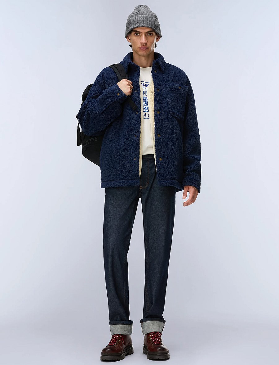 Napapijri - T-LULE OVERSHIRT - kevadjoped - naval acade b2q - 3