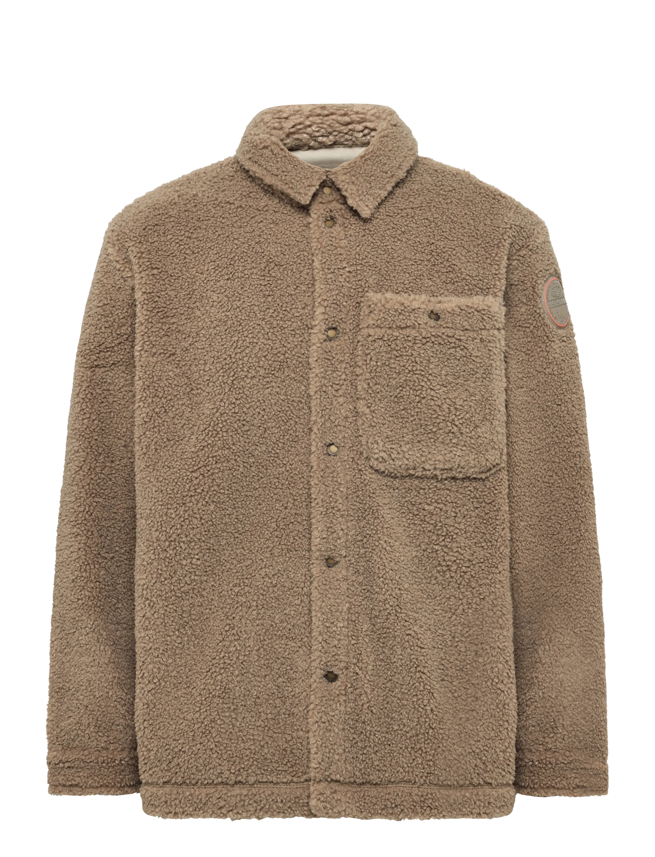 Napapijri - T-LULE OVERSHIRT - forårsjakker - petrifiedoakn7c - 1