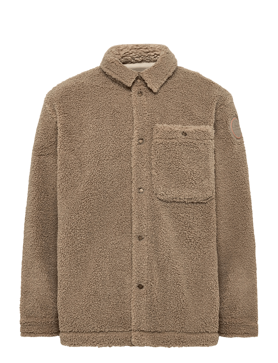 Napapijri - T-LULE OVERSHIRT - forårsjakker - petrifiedoakn7c - 1
