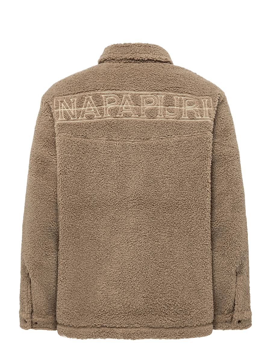 Napapijri - T-LULE OVERSHIRT - forårsjakker - petrifiedoakn7c - 2
