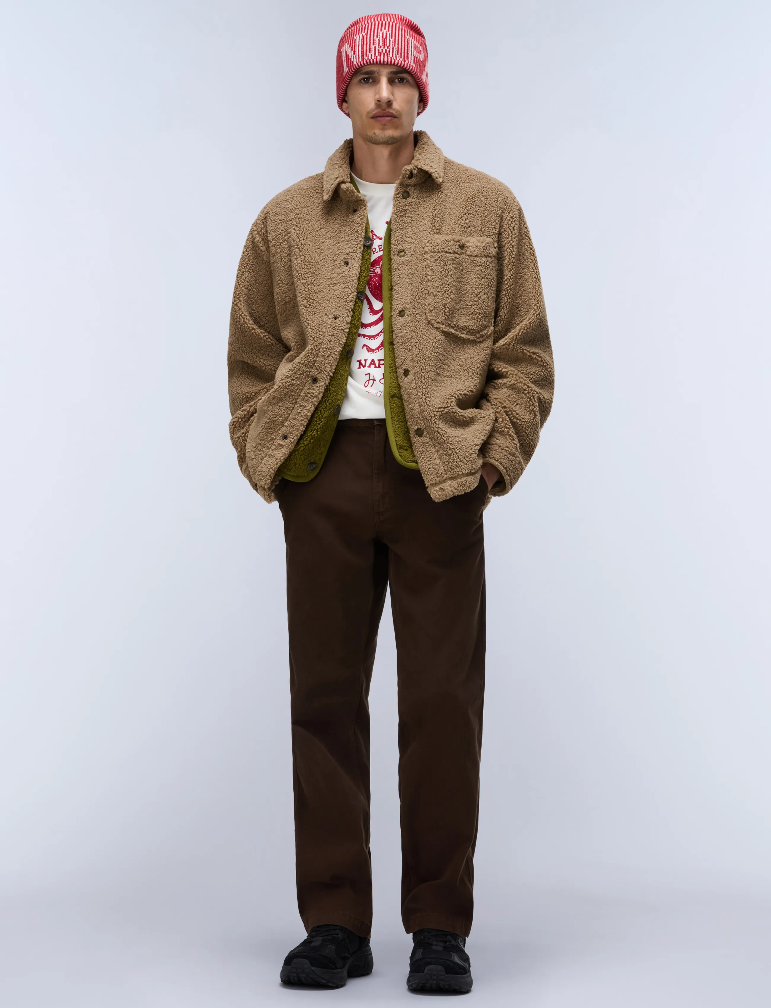 Napapijri - T-LULE OVERSHIRT - forårsjakker - petrifiedoakn7c - 3