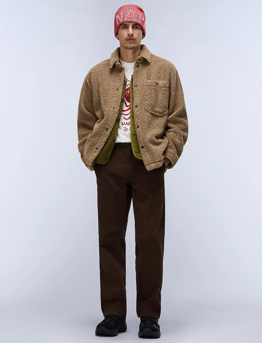 Napapijri - T-LULE OVERSHIRT - forårsjakker - petrifiedoakn7c - 3
