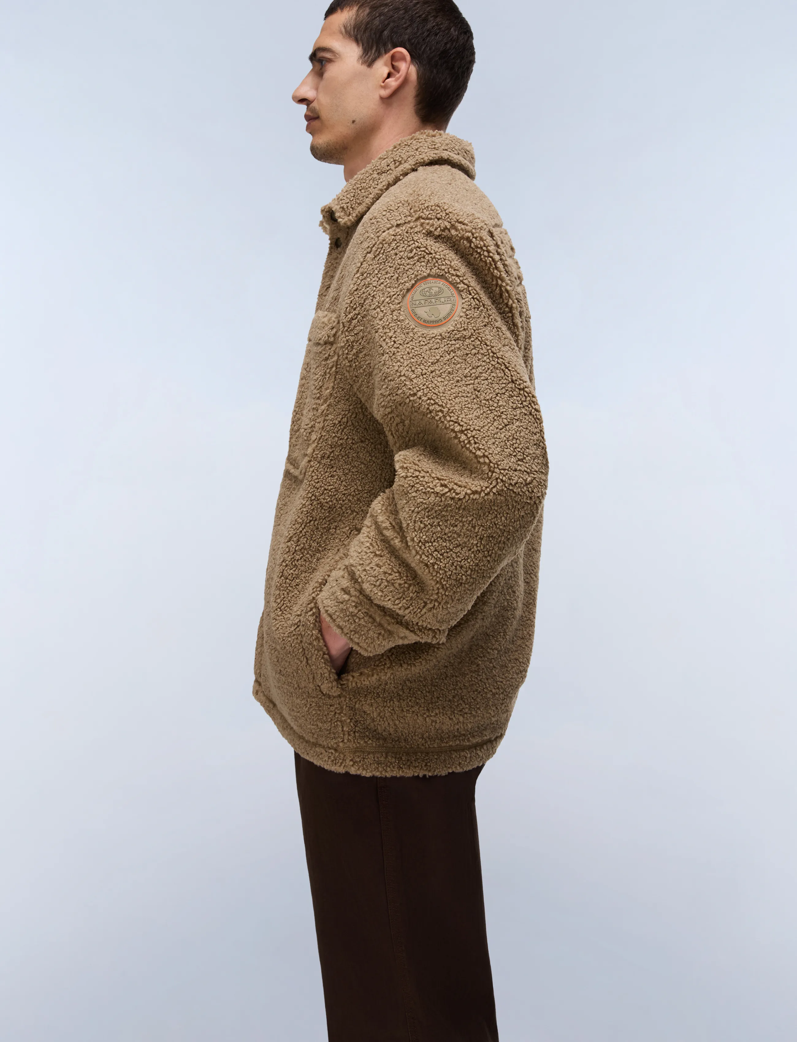 Napapijri - T-LULE OVERSHIRT - forårsjakker - petrifiedoakn7c - 5