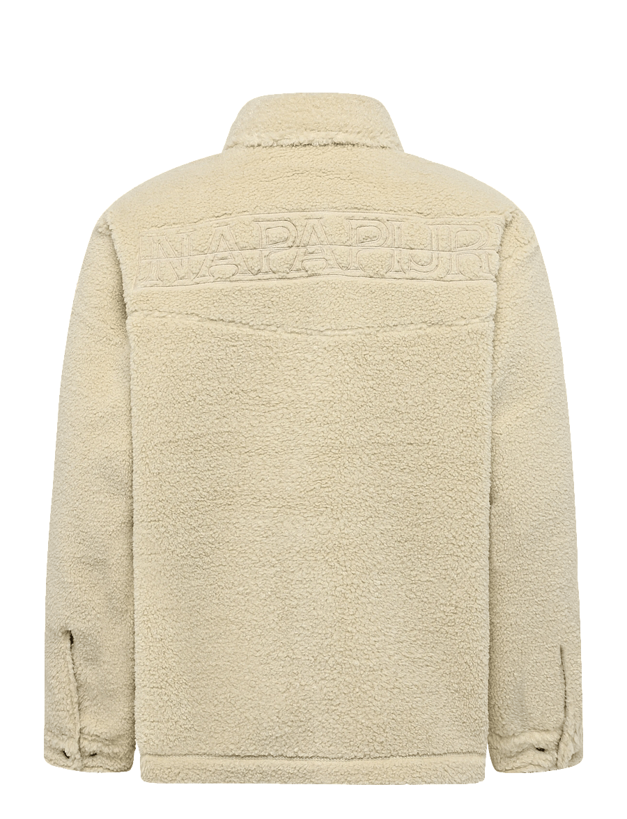 Napapijri - T-LULE OVERSHIRT - frühlingsjacken - putty n5e - 2