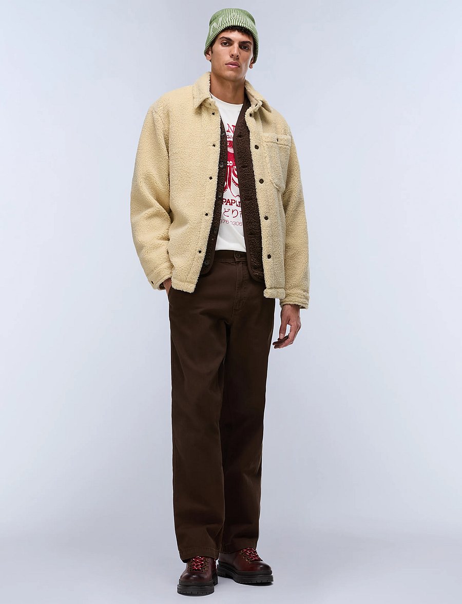 Napapijri - T-LULE OVERSHIRT - frühlingsjacken - putty n5e - 3