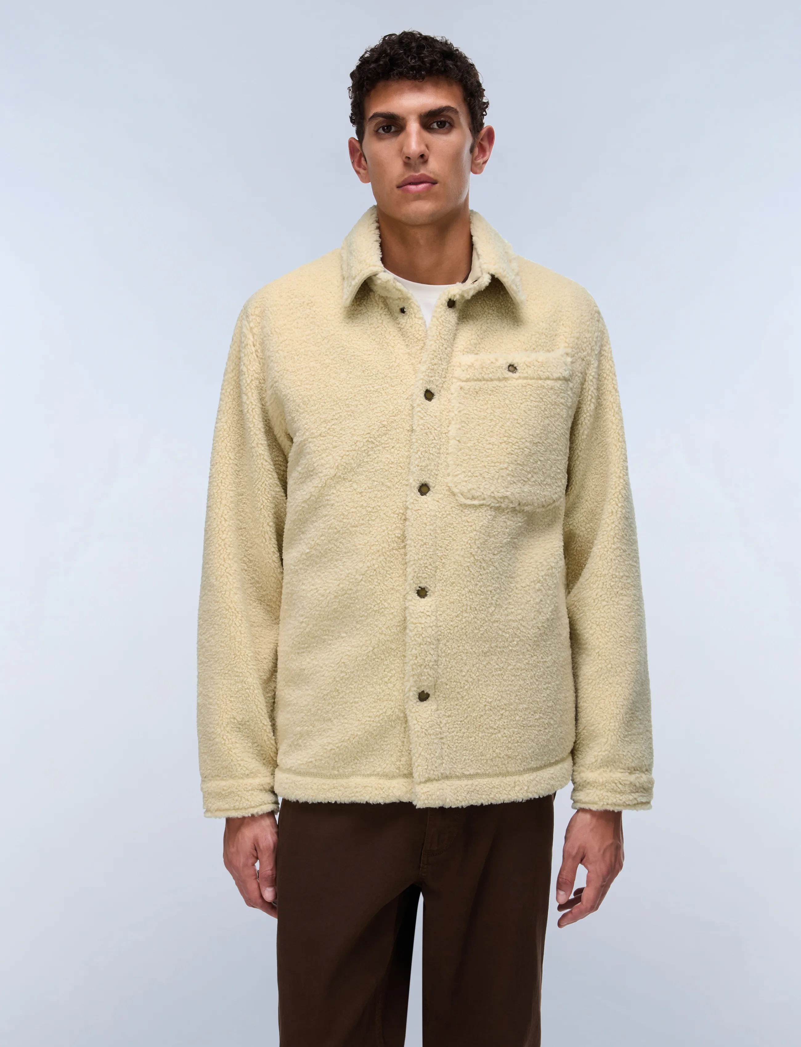 Napapijri - T-LULE OVERSHIRT - frühlingsjacken - putty n5e - 4