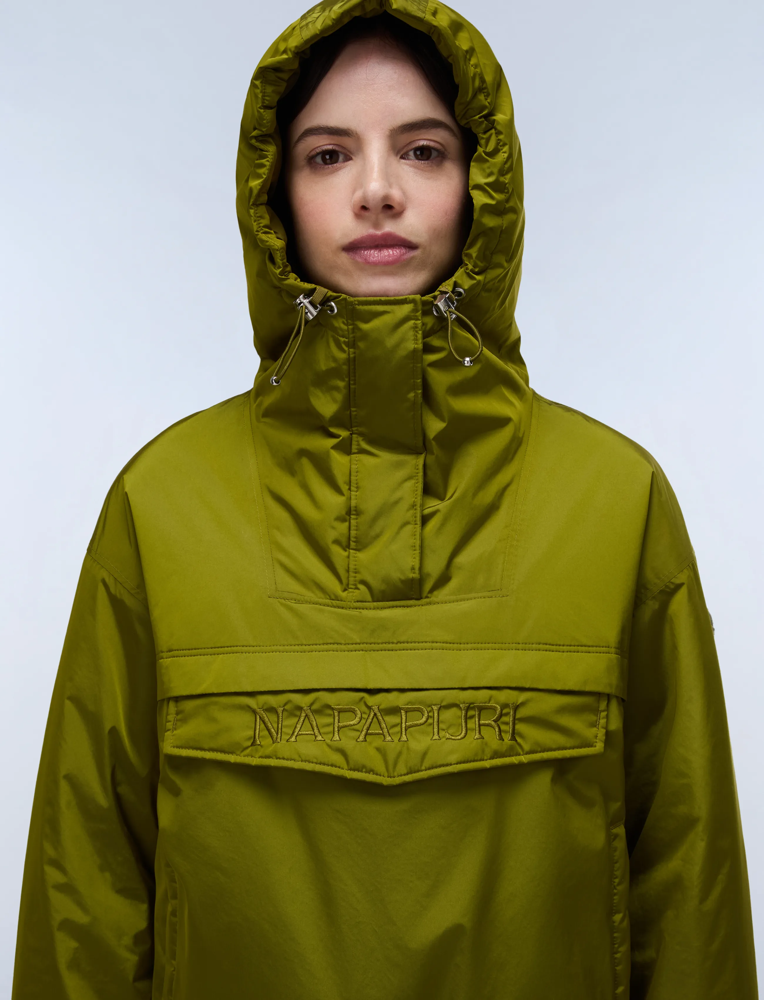 Napapijri RAINFOREST OPTIQUE W - Jackets - G24 BLCK GREEN / green