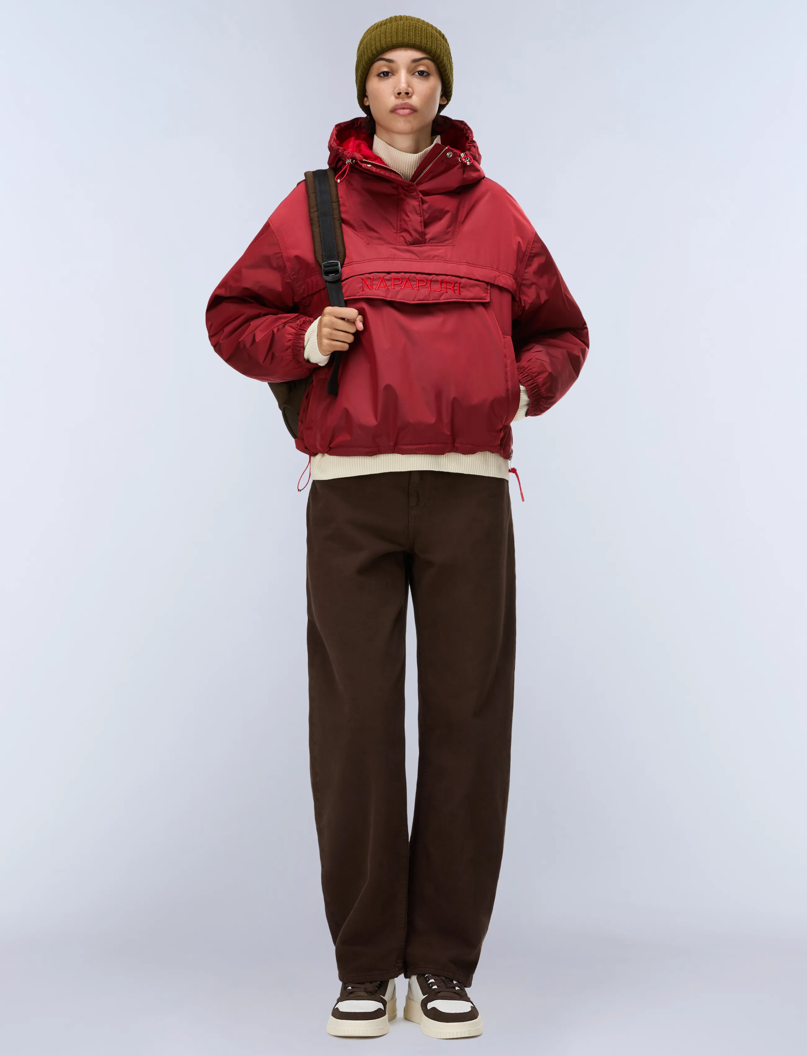 Napapijri - RAINFOREST OPTIQUE W - anoraks - r00 blck red - 3