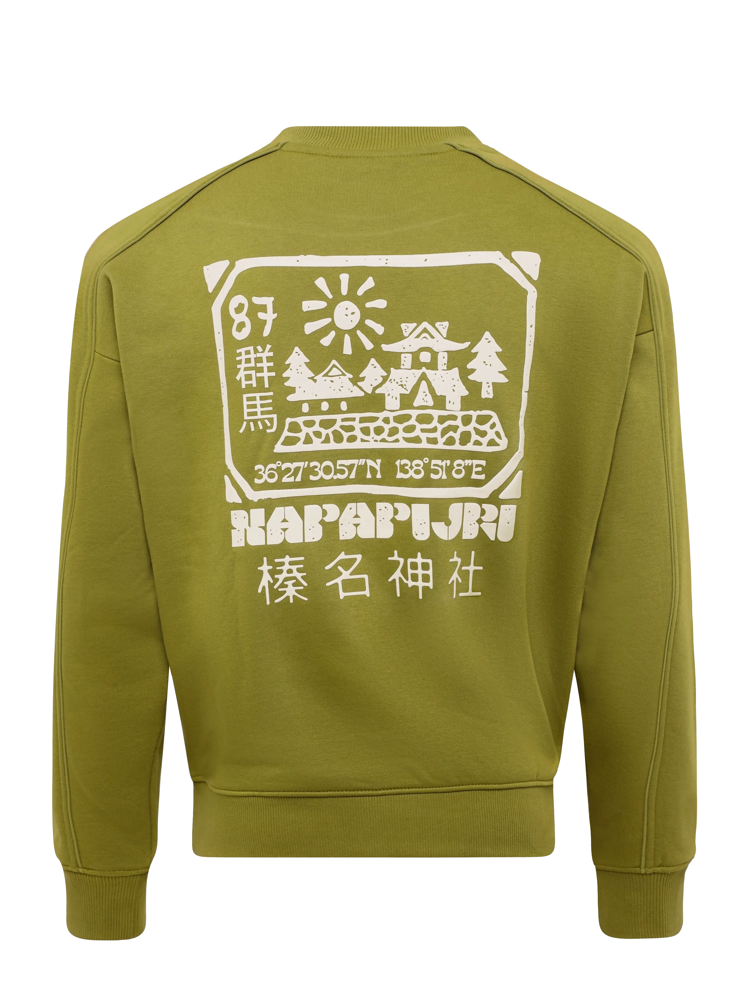 Napapijri - B-TEZA C - sweatshirts - avocado g4c - 2