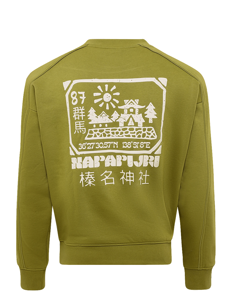 Napapijri - B-TEZA C - sweatshirts - avocado g4c - 2