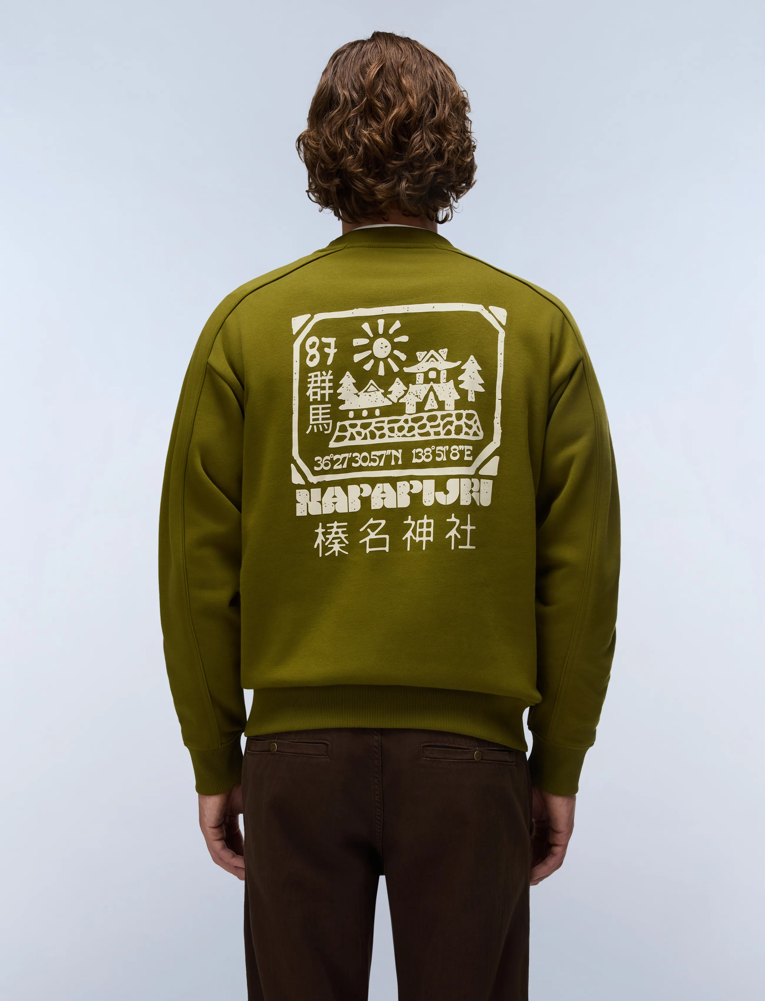 Napapijri - B-TEZA C - sweatshirts - avocado g4c - 4