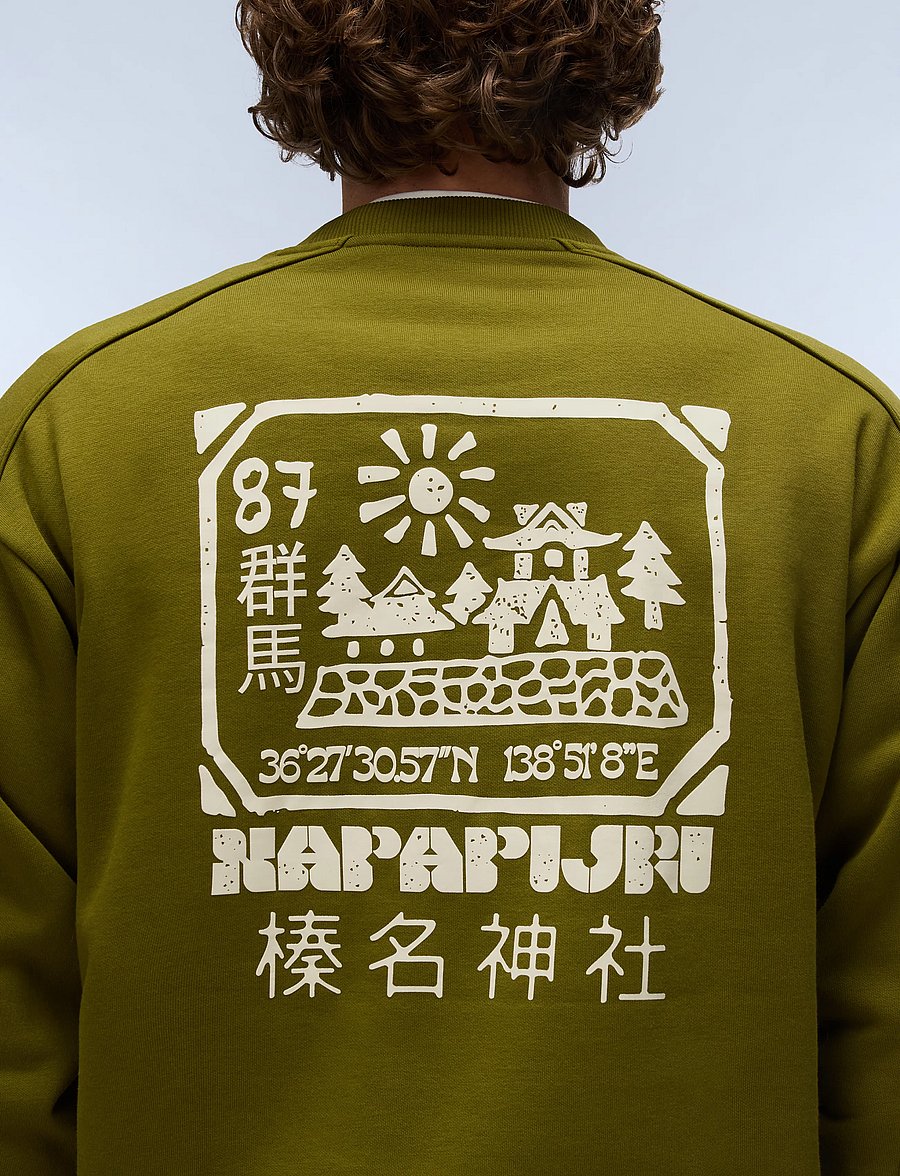 Napapijri - B-TEZA C - sweatshirts - avocado g4c - 5