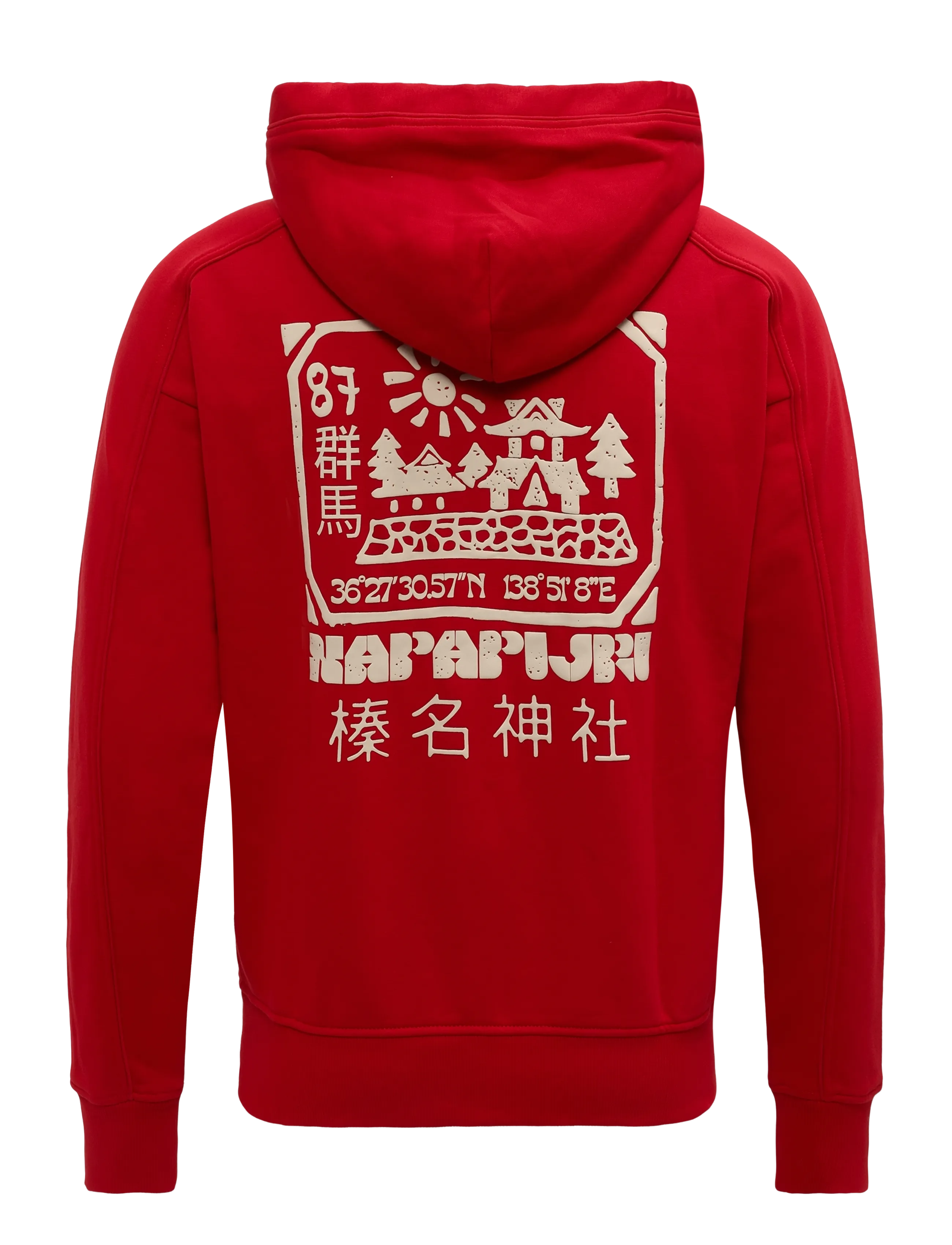 Napapijri - B-TEZA H - kapuzenpullover - haute red r1f - 2