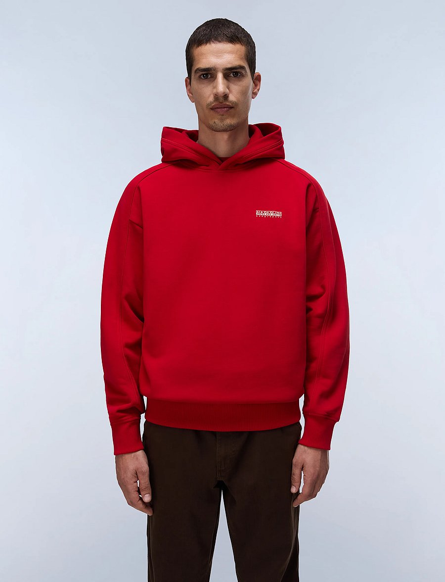 Napapijri - B-TEZA H - kapuzenpullover - haute red r1f - 0