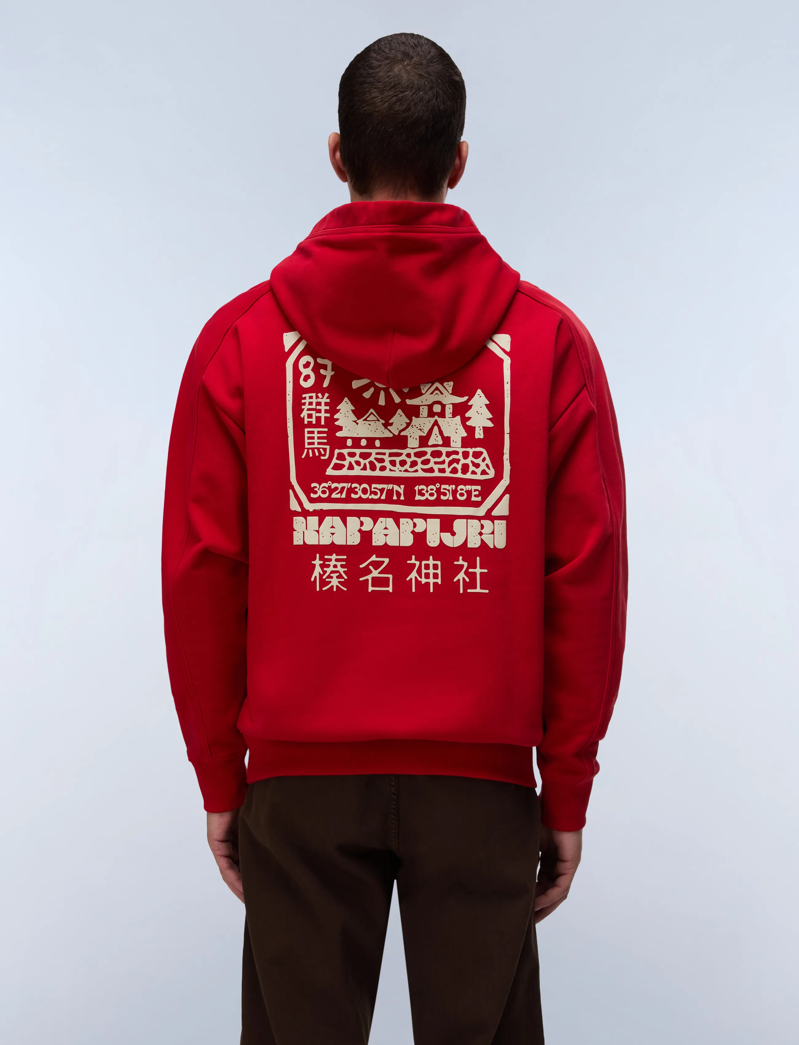 Napapijri - B-TEZA H - kapuzenpullover - haute red r1f - 4