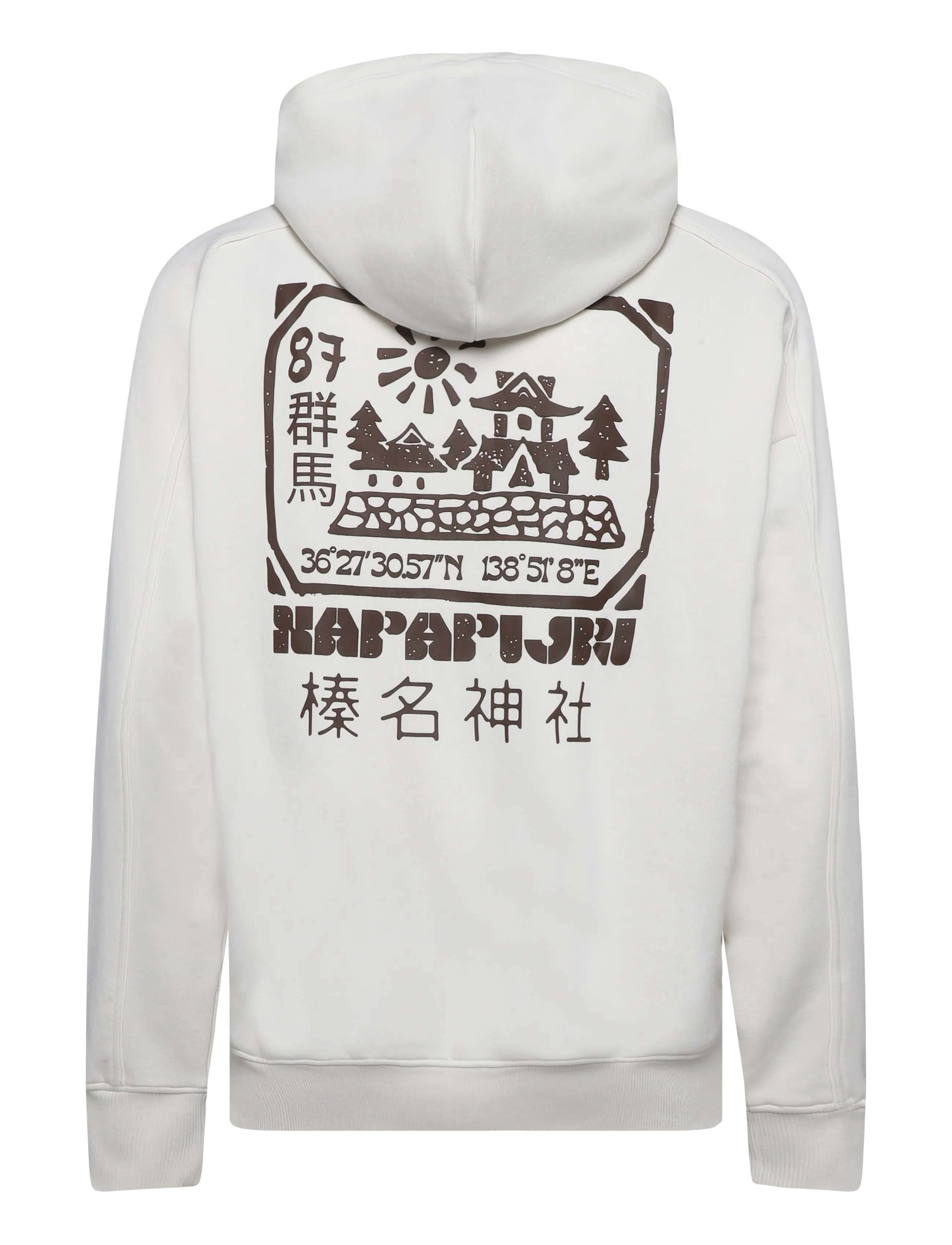 Napapijri - B-TEZA H - kapuzenpullover - white whisper - 2