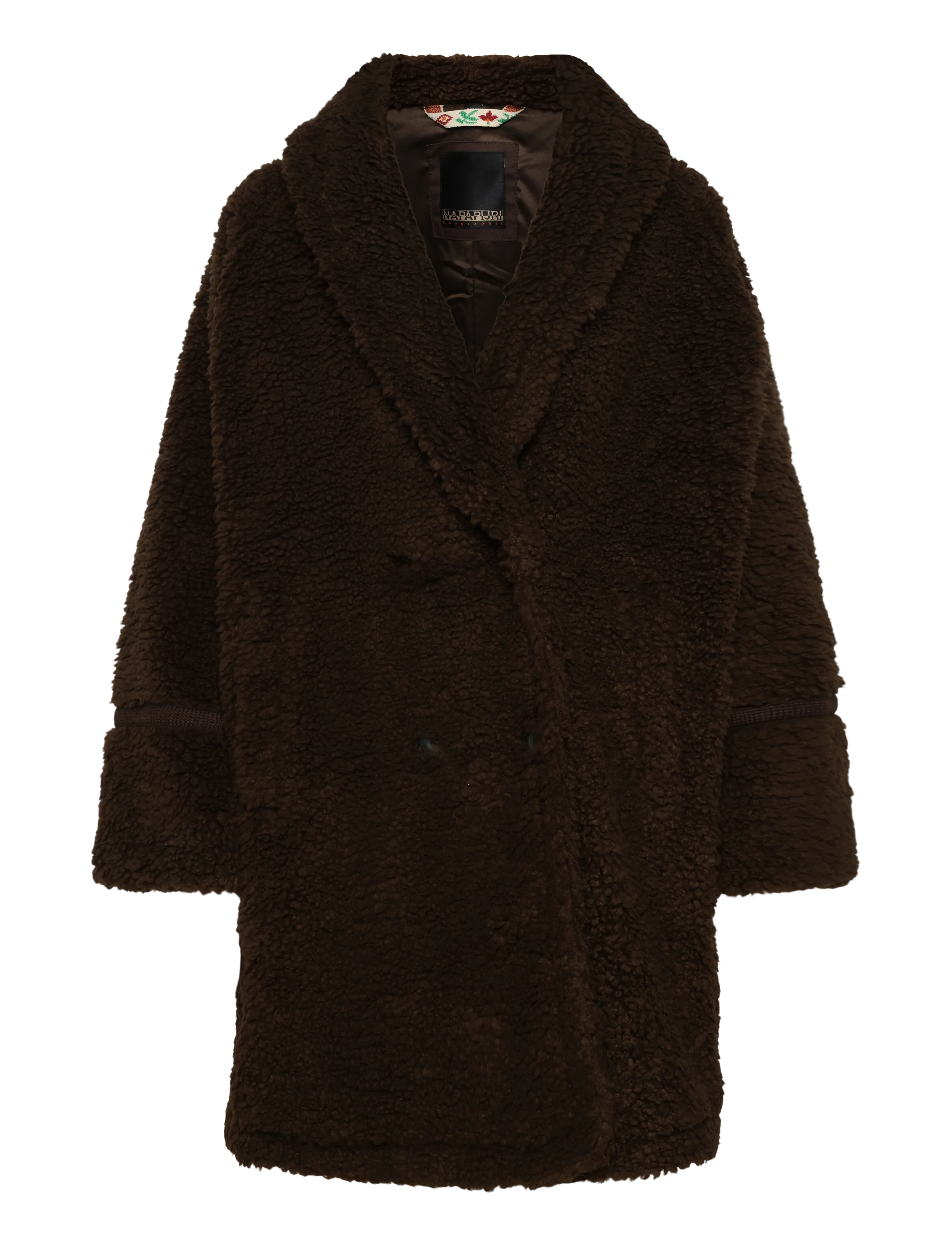 Napapijri A-SABKHA FLEECE L W - Mäntel - DEMITASSE WT3 / brown