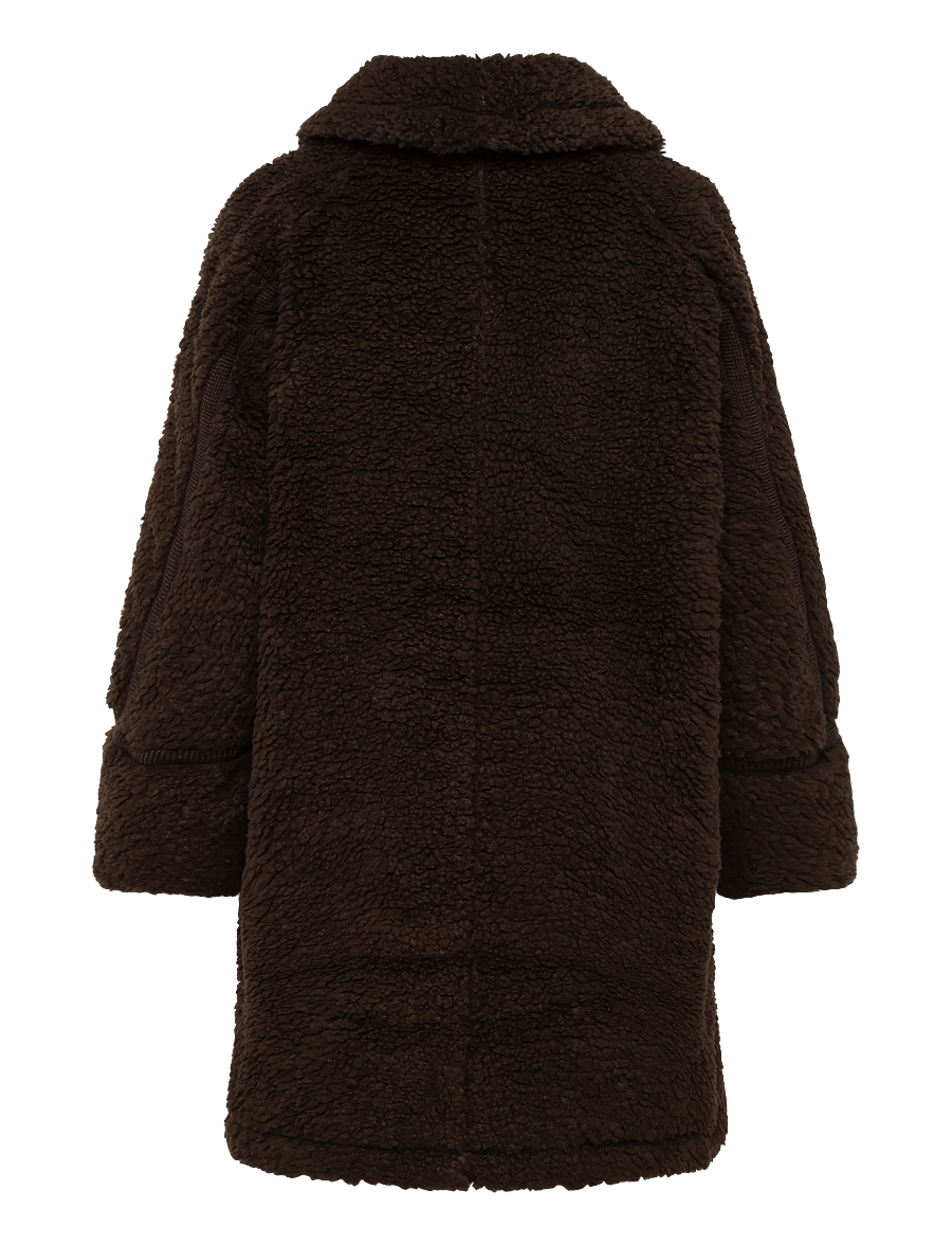 Napapijri - A-SABKHA FLEECE L W - mäntel - demitasse wt3 - 1