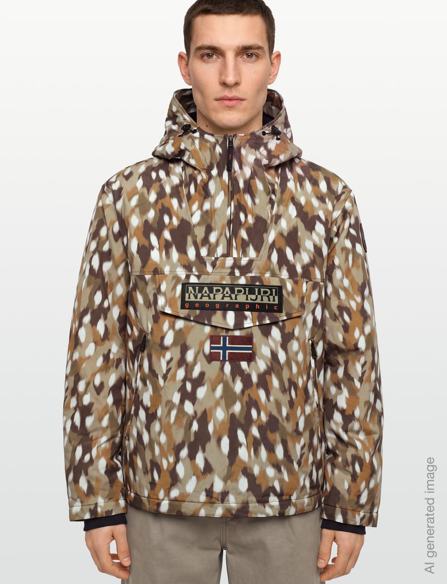 Napapijri - RF NEXT AOP 1 - anoraks - aop bamby fdw - 3