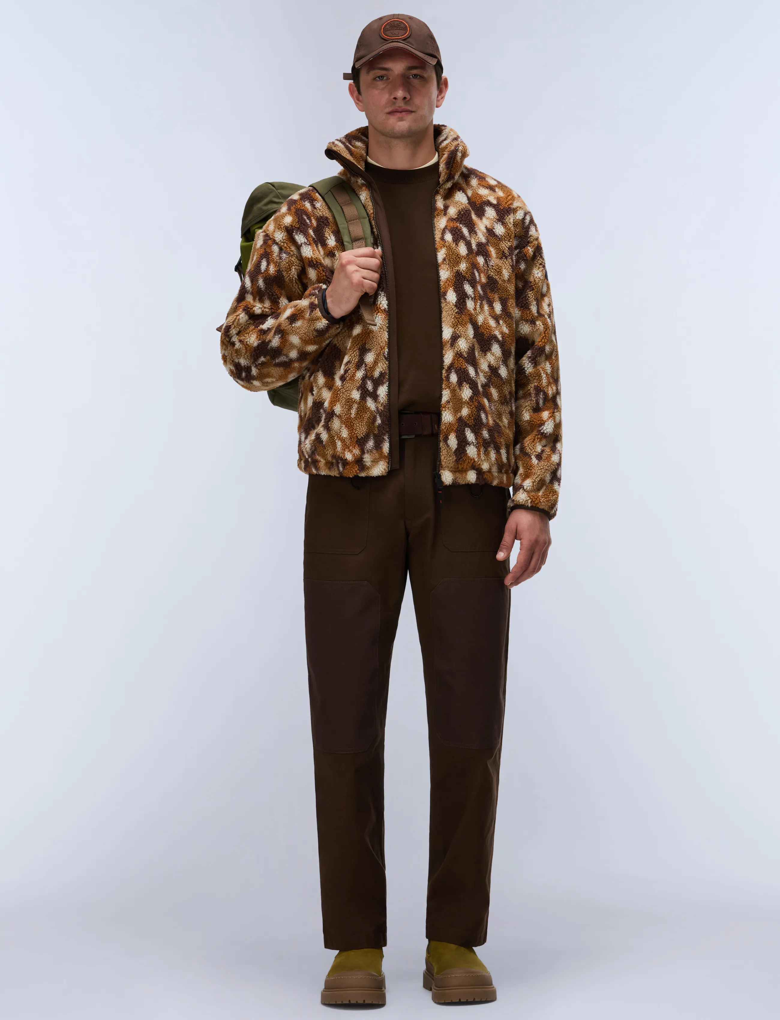 Napapijri - T-FLEECE FZ - aop bamby fdw - 3