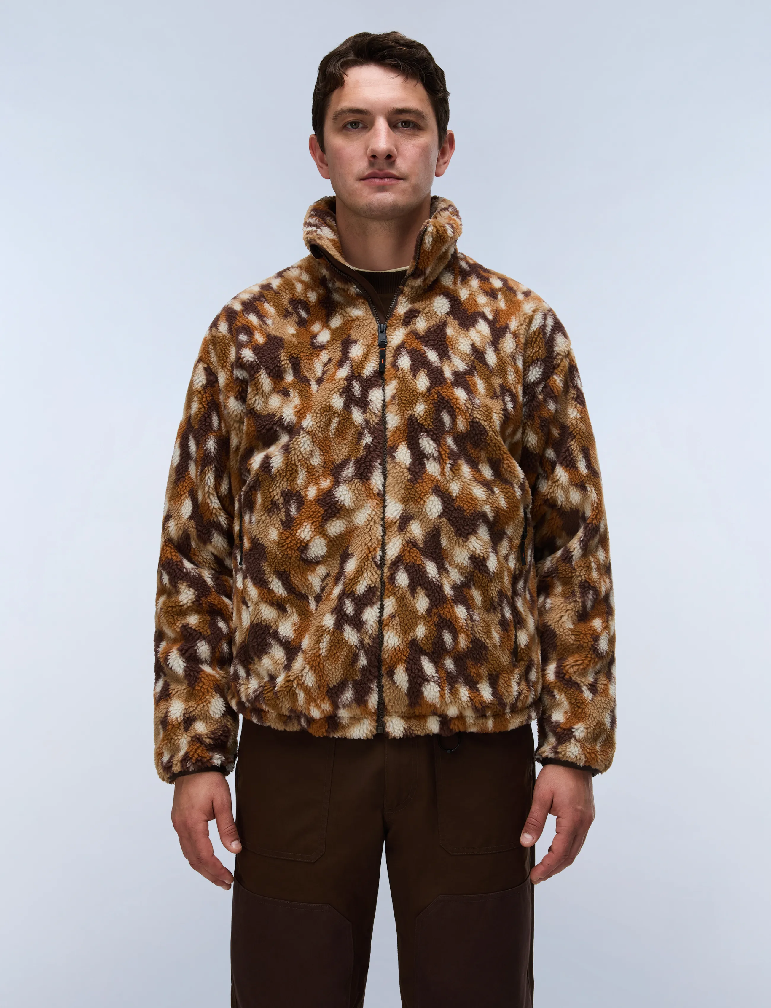 Napapijri - T-FLEECE FZ - aop bamby fdw - 4