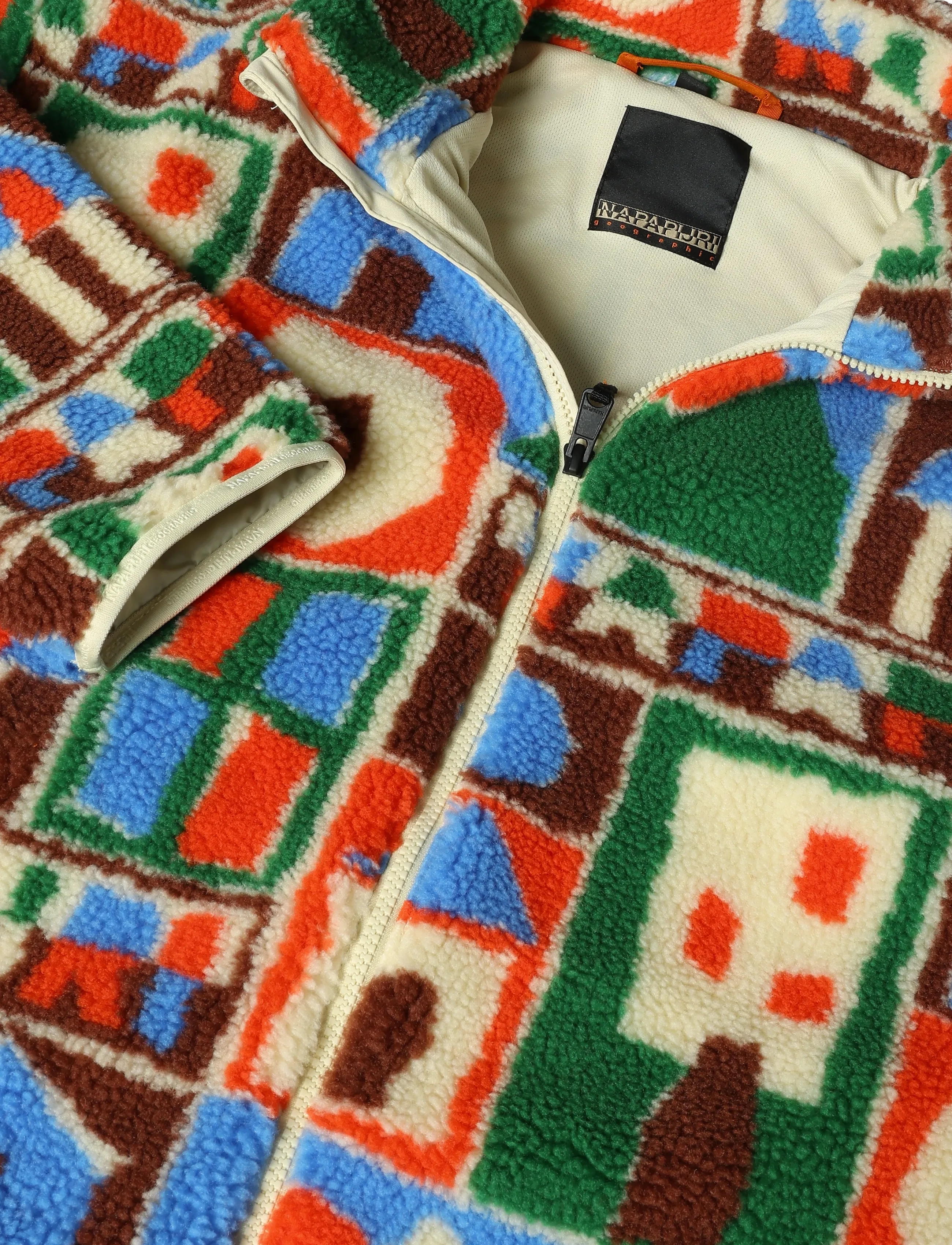 Napapijri - T-FLEECE FZ - teddy sweaters - fancy gio fxe - 2