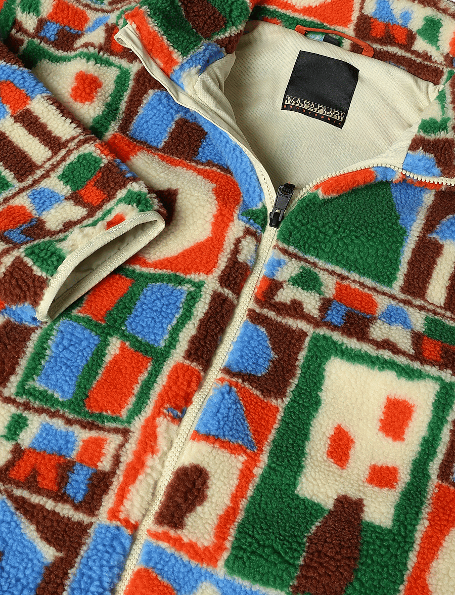 Napapijri - T-FLEECE FZ - teddy sweaters - fancy gio fxe - 2