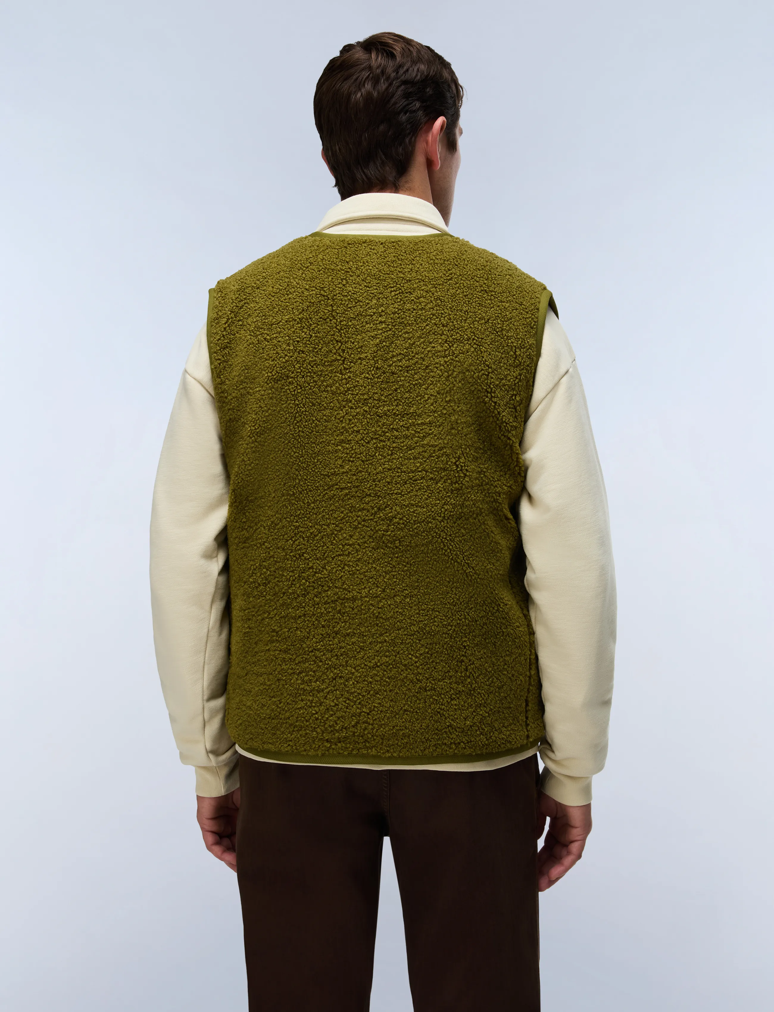 Napapijri - T-ROLDAL V - teddy-pullover - avocado g4c - 4