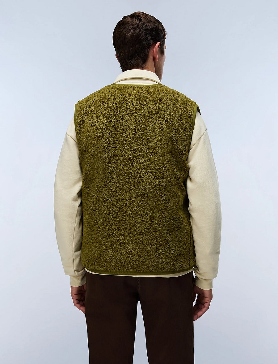 Napapijri - T-ROLDAL V - teddy-pullover - avocado g4c - 4