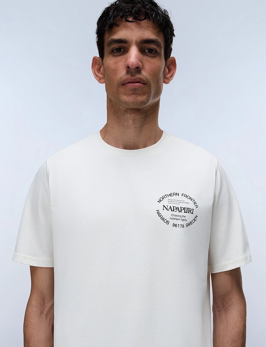 Napapijri - S-SWHOL SS - kurzärmelige t-shirts - fancy fva - 0