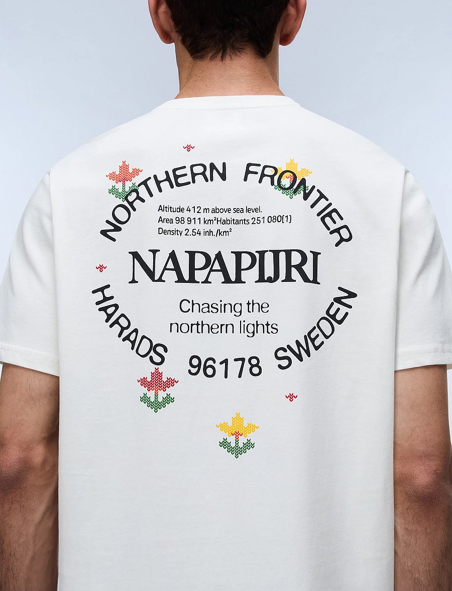 Napapijri - S-SWHOL SS - kurzärmelige t-shirts - fancy fva - 3
