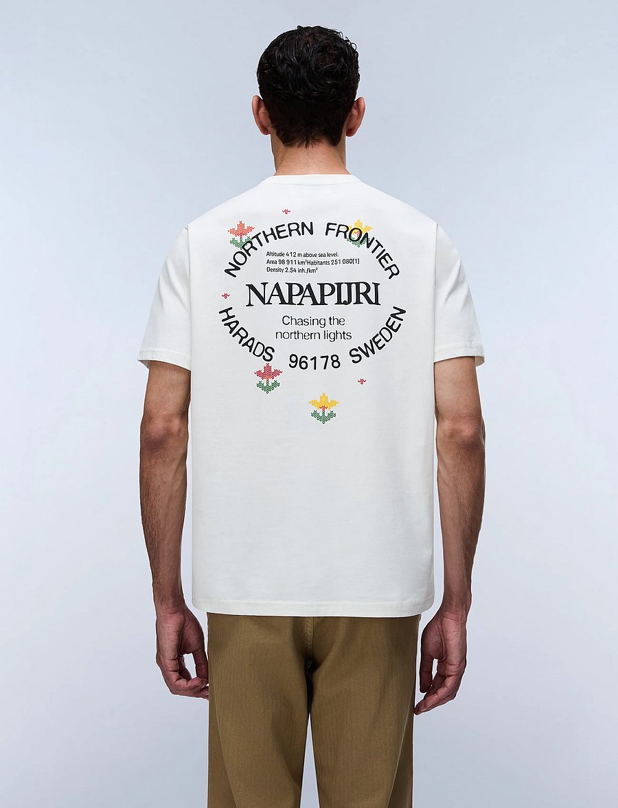 Napapijri - S-SWHOL SS - kurzärmelige t-shirts - fancy fva - 4