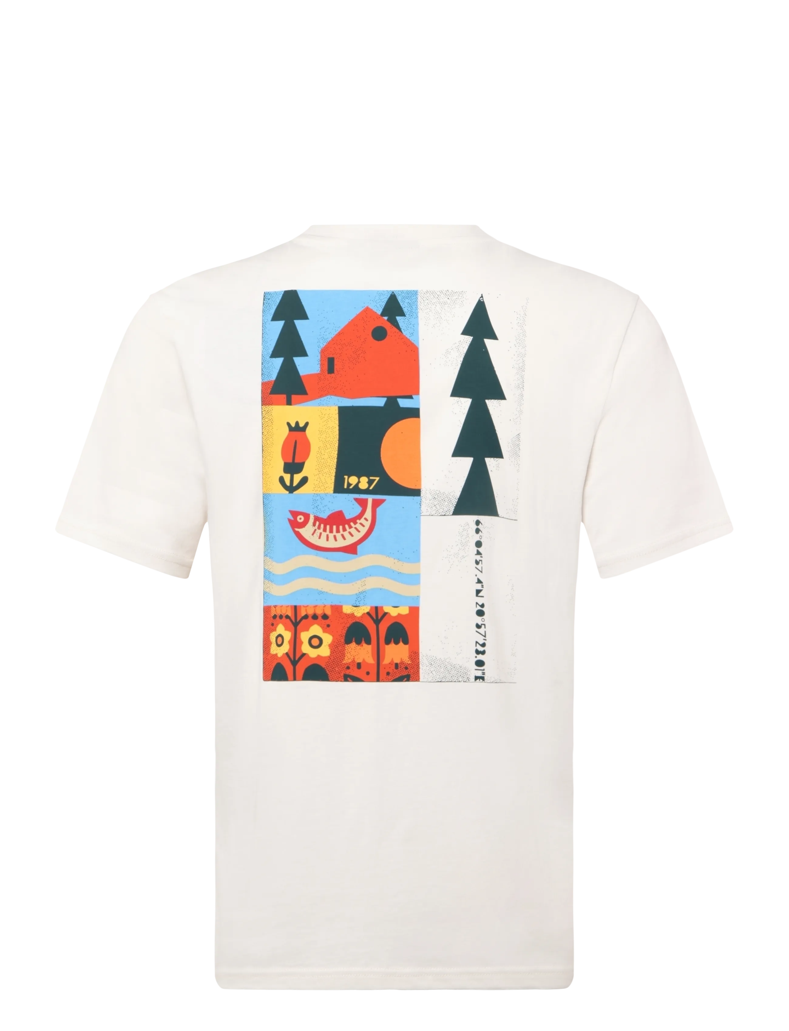 Napapijri - S-SWHOL SS - kortärmade t-shirts - white whisper - 2
