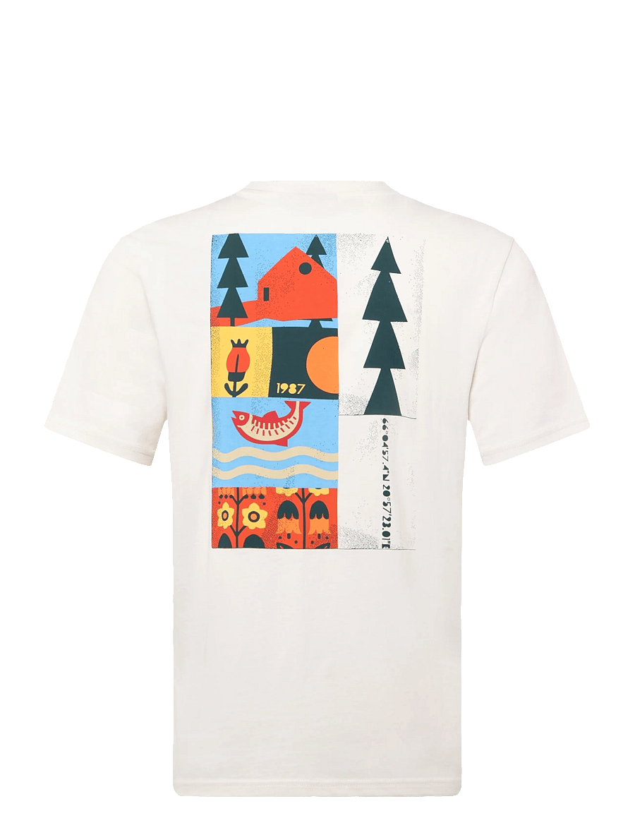 Napapijri - S-SWHOL SS - kortärmade t-shirts - white whisper - 2