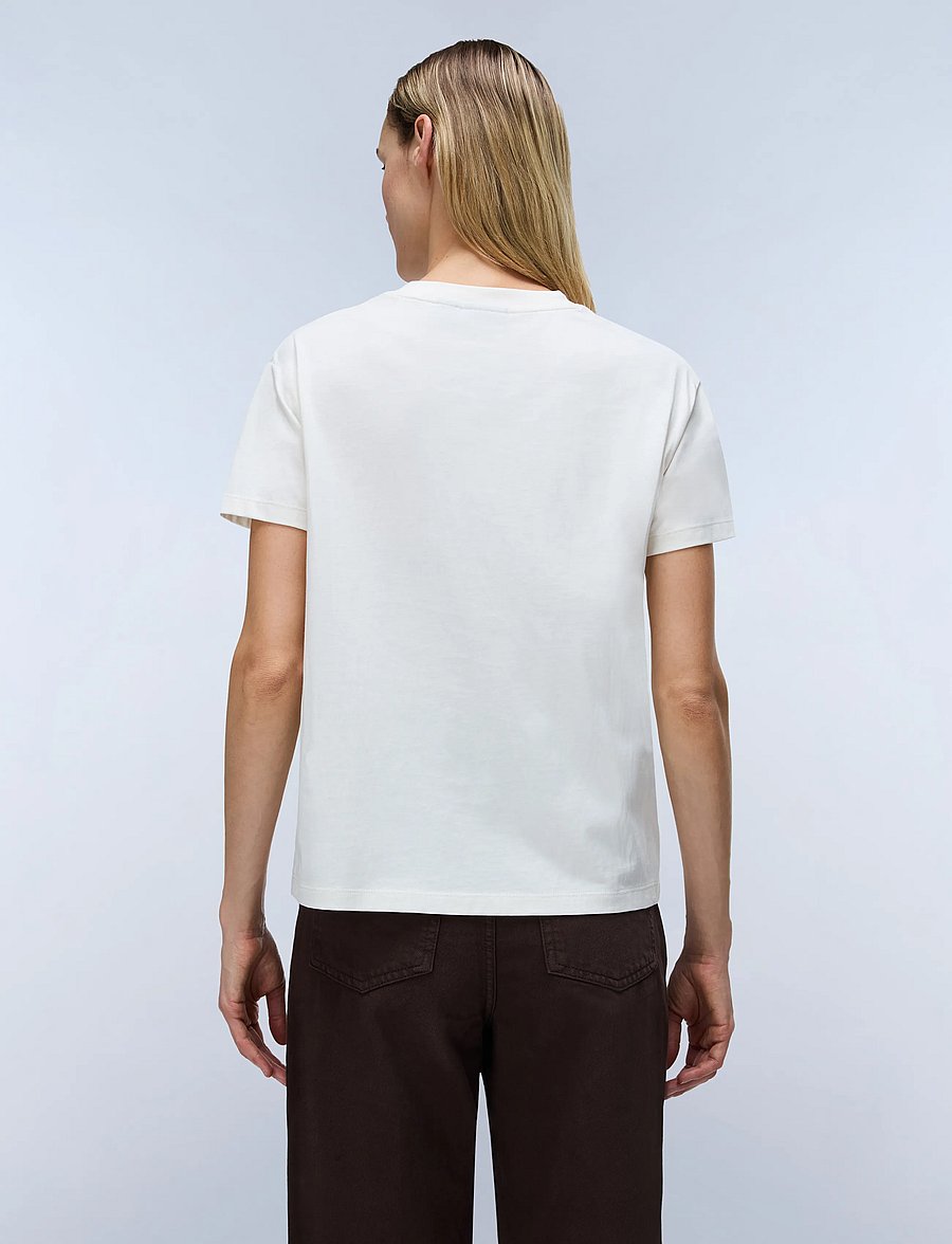 Napapijri - S-BLISS SS W - t-shirts - white whisper - 5