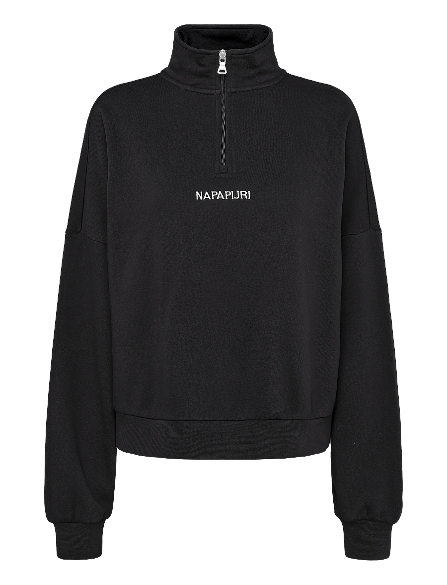 Napapijri - B-ALMAS HZ W BLACK BEAUTY - hverdags stil - black - 1